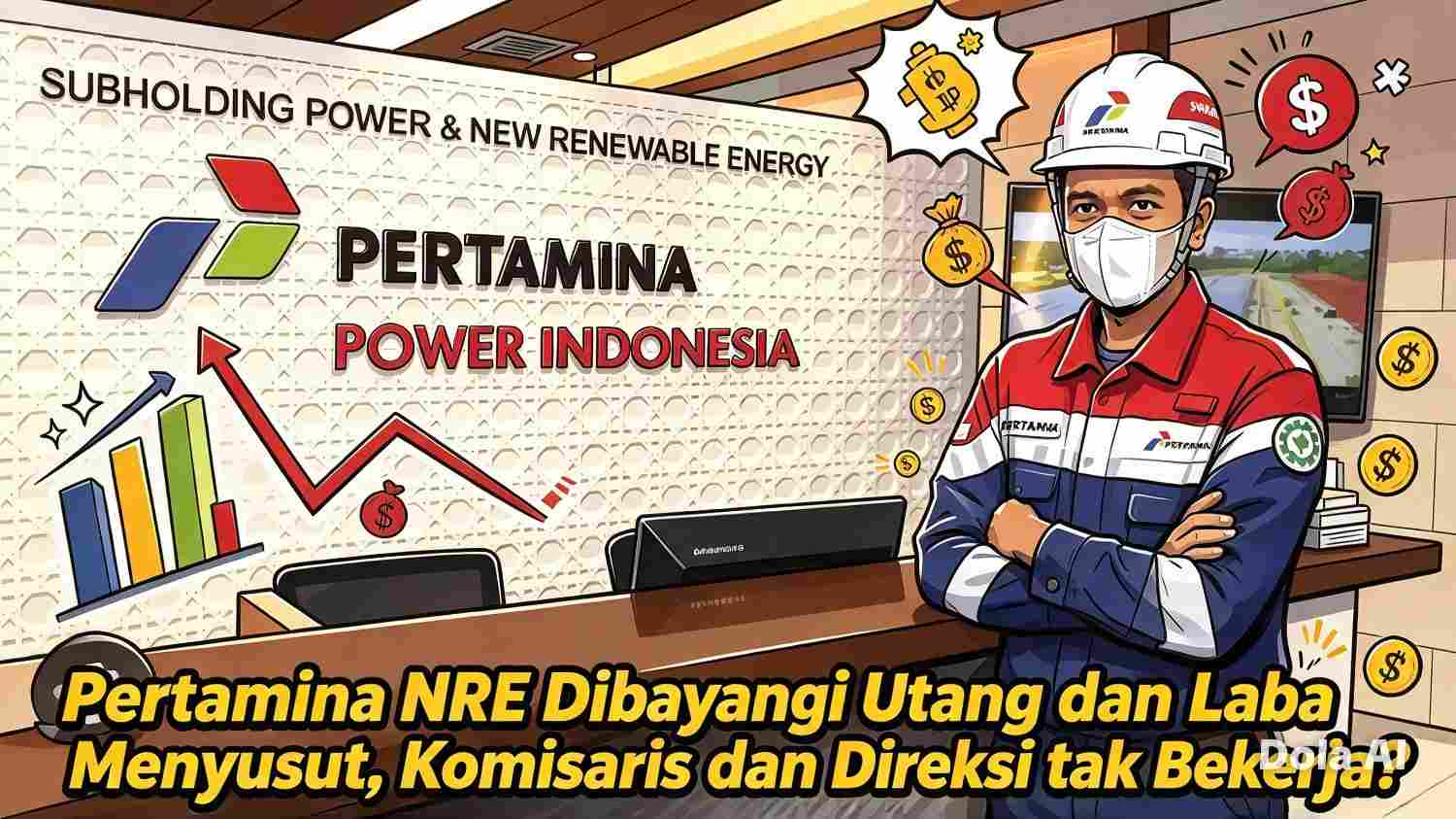 Pertamina NRE Dibayangi Utang dan Laba Menyusut, Komisaris dan Direksi tak Bekerja?