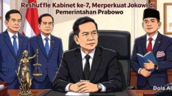Reshuffle Kabinet ke-7, Damai Hari Lubis: Makin Kuatnya Jokowi di Pemerintahan Prabowo