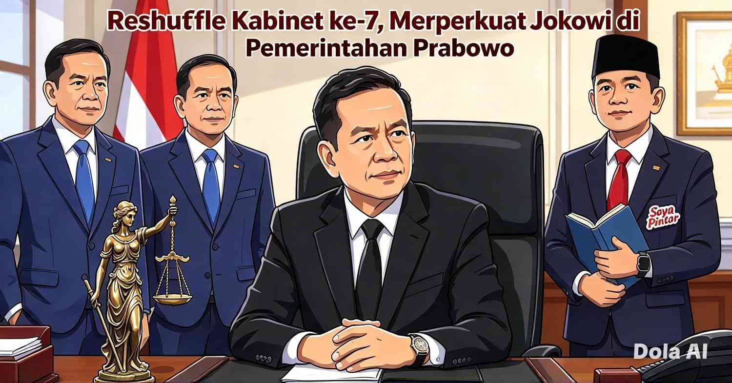 Reshuffle Kabinet ke-7, Damai Hari Lubis: Makin Kuatnya Jokowi di Pemerintahan Prabowo