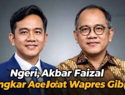 Ngeri, Akbar Faizal Bongkar Agenda Jahat Wapres Gibran 