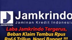 Laba Jamkrindo Tergerus, Beban Klaim Tembus Rp6,6 Triliun, Manajemen Harus Buka-bukaan!