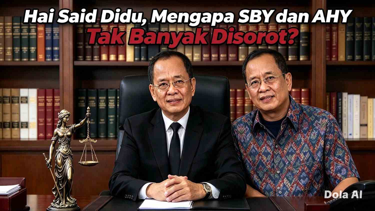 Damai Hari Lubis Pertanyakan Objektivitas Kritik Said Didu: Mengapa SBY dan AHY Tak Banyak Disorot?