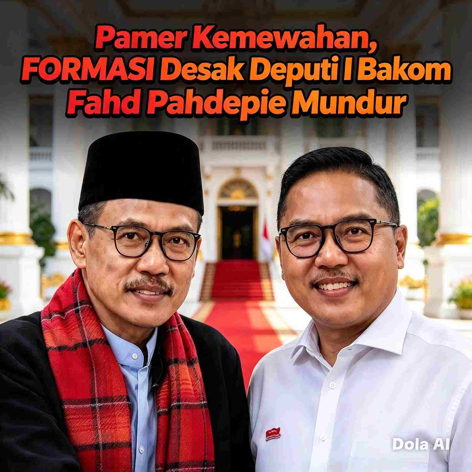 Pamer Kemewahan, FORMASI Desak Deputi I Bakom Fahd Pahdepie Mundur