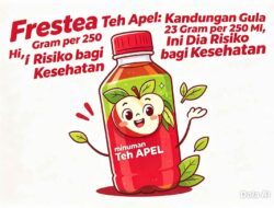 Frestea Teh Apel: Kandungan Gula 23 Gram per 250 Ml, Ini Dia Risiko bagi Kesehatan