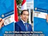 Rp.24 Triliun Mengalir ke Swasta, Wartawan Senior: Kartu Prakerja Jokowi Berpotensi Jadi Skandal Korupsi