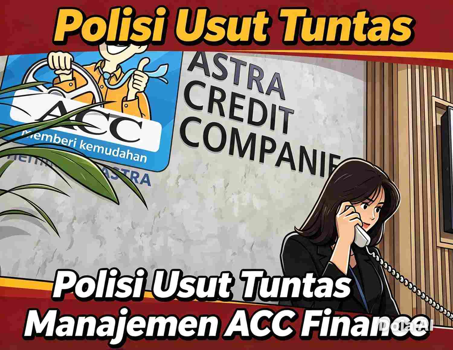 Desak Polisi Usut Tuntas Manajemen ACC Finance