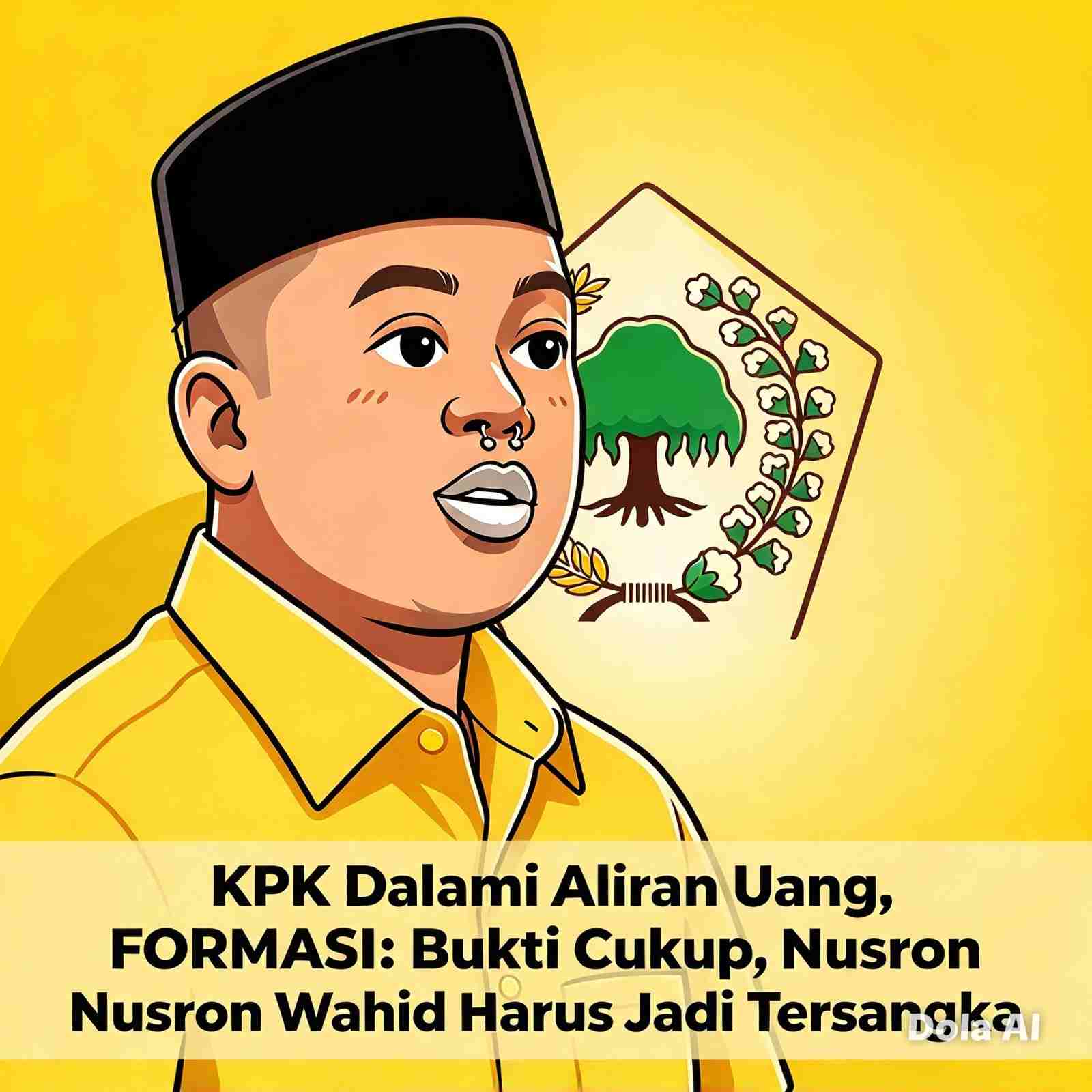 KPK Dalami Aliran Uang, FORMASI: Bukti Cukup, Nusron Wahid Harus Jadi Tersangka