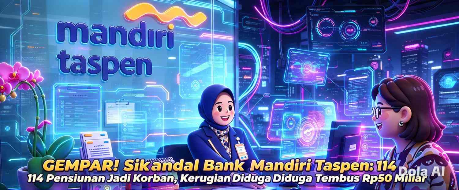 GEMPAR! Skandal Bank Mandiri Taspen: 114 Pensiunan Jadi Korban, Kerugian Diduga Tembus Rp50 Miliar
