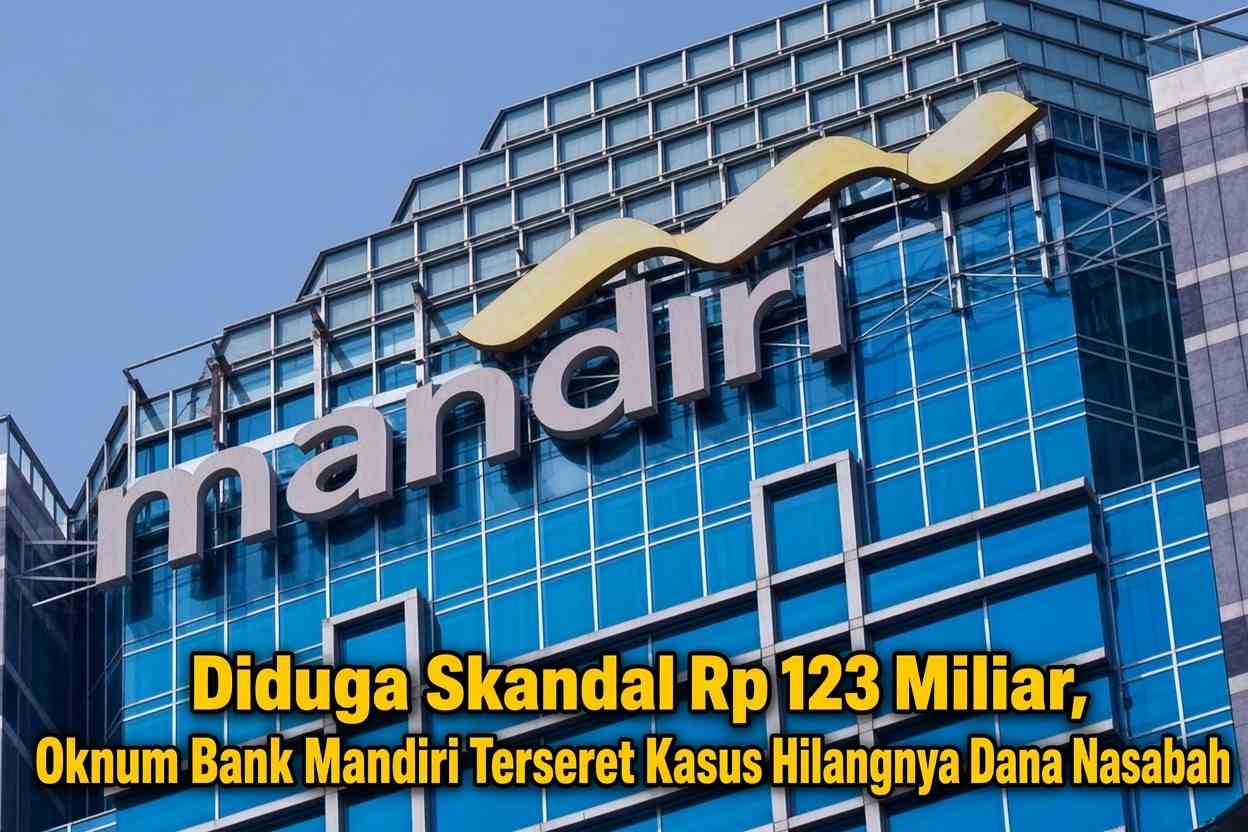 Diduga Skandal Rp 123 Miliar, Oknum Bank Mandiri Terseret Kasus Hilangnya Dana Nasabah