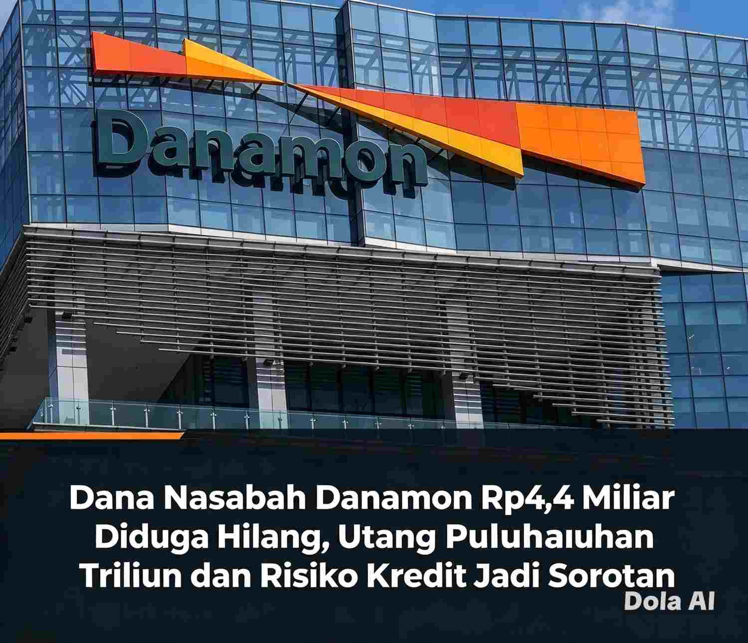 Dana Nasabah Danamon Rp4,4 Miliar Diduga Hilang, Utang Puluhan Triliun dan Risiko Kredit Jadi Sorotan