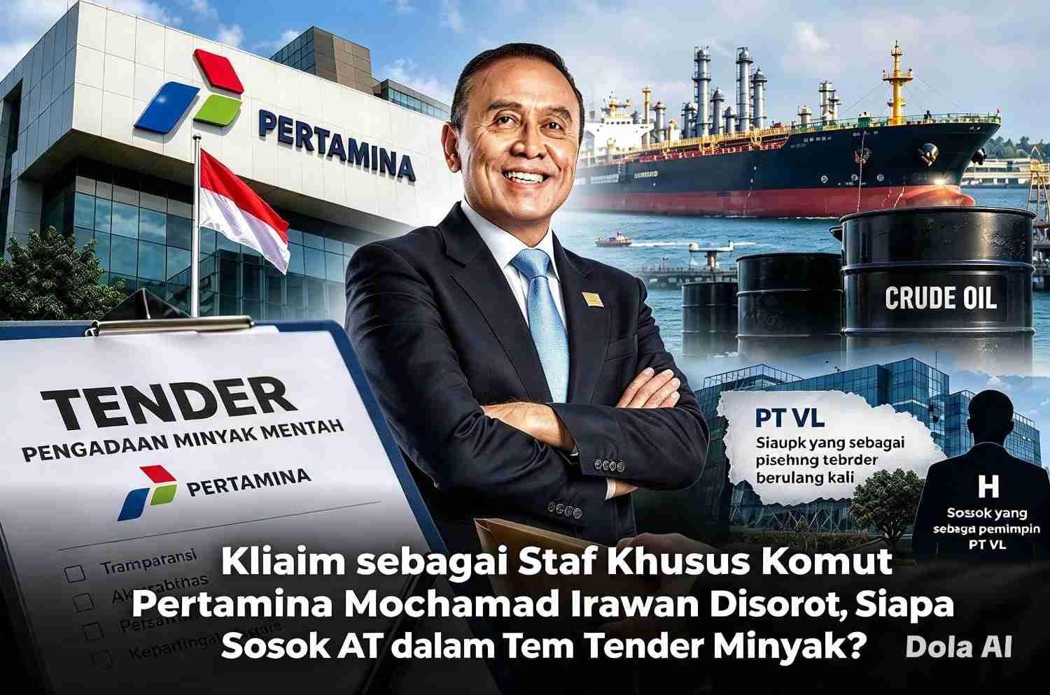 Klaim sebagai Staf Khusus Komut Pertamina, Mochamad Irawan Disorot, Siapa Sosok AT dalam Tender Minyak?