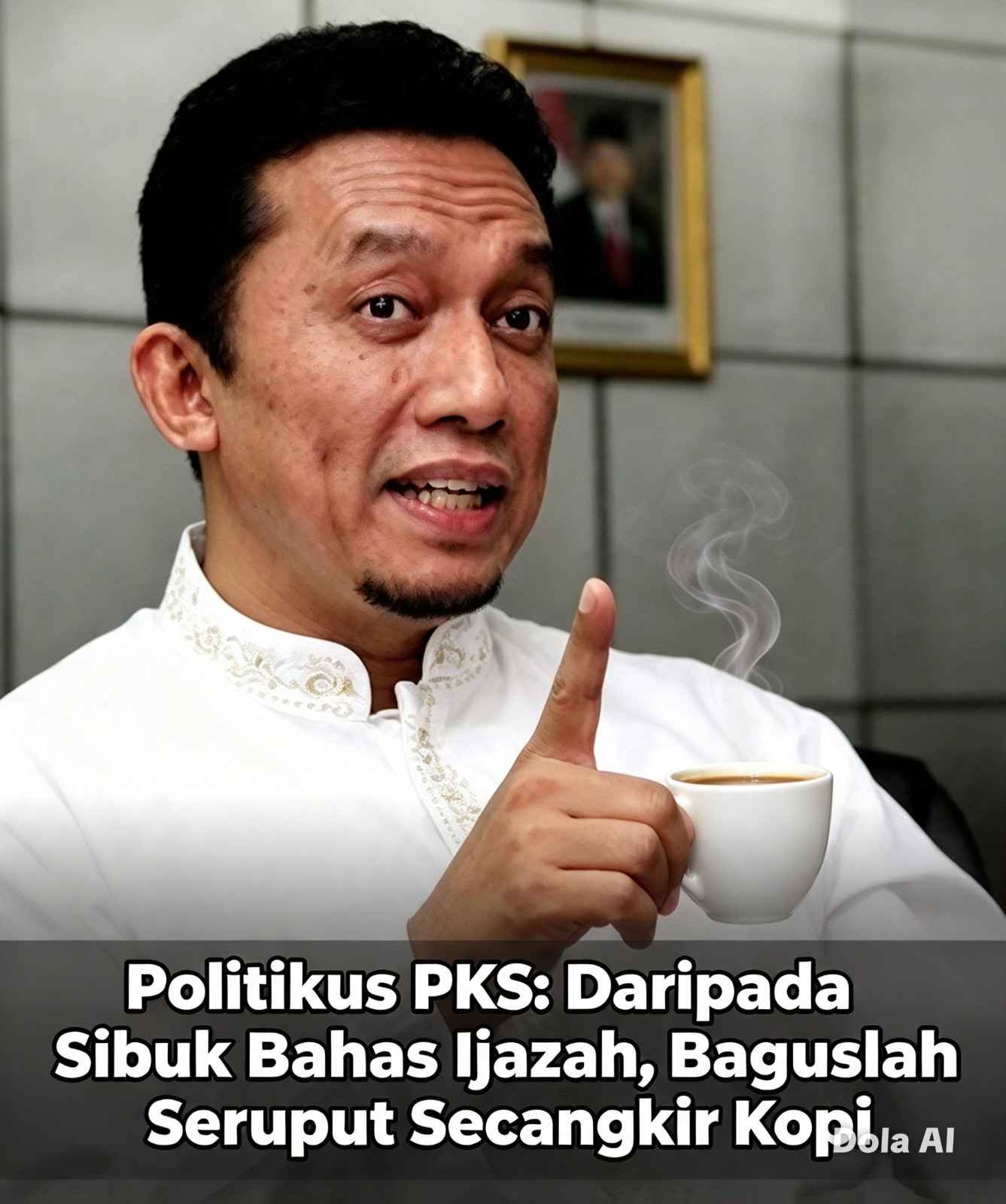 Politikus PKS: Daripada Sibuk Bahas Ijazah, Baguslah Seruput Secangkir Kopi