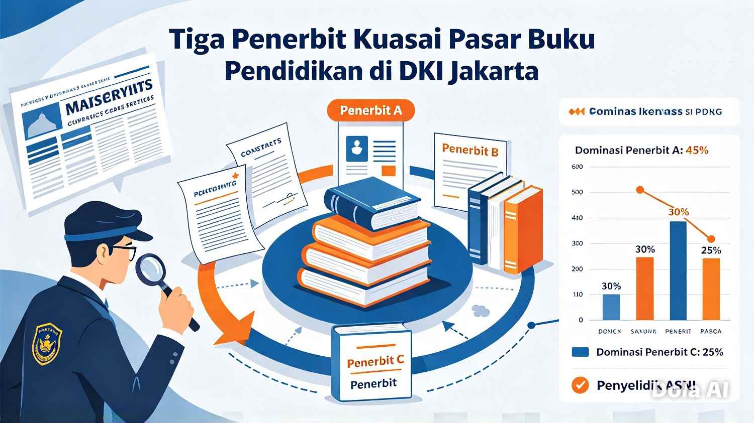 Tiga Penerbit Kuasai Pasar, ASNI Endus Praktik Monopoli Di Dinas Pendidikan DKI Jakarta