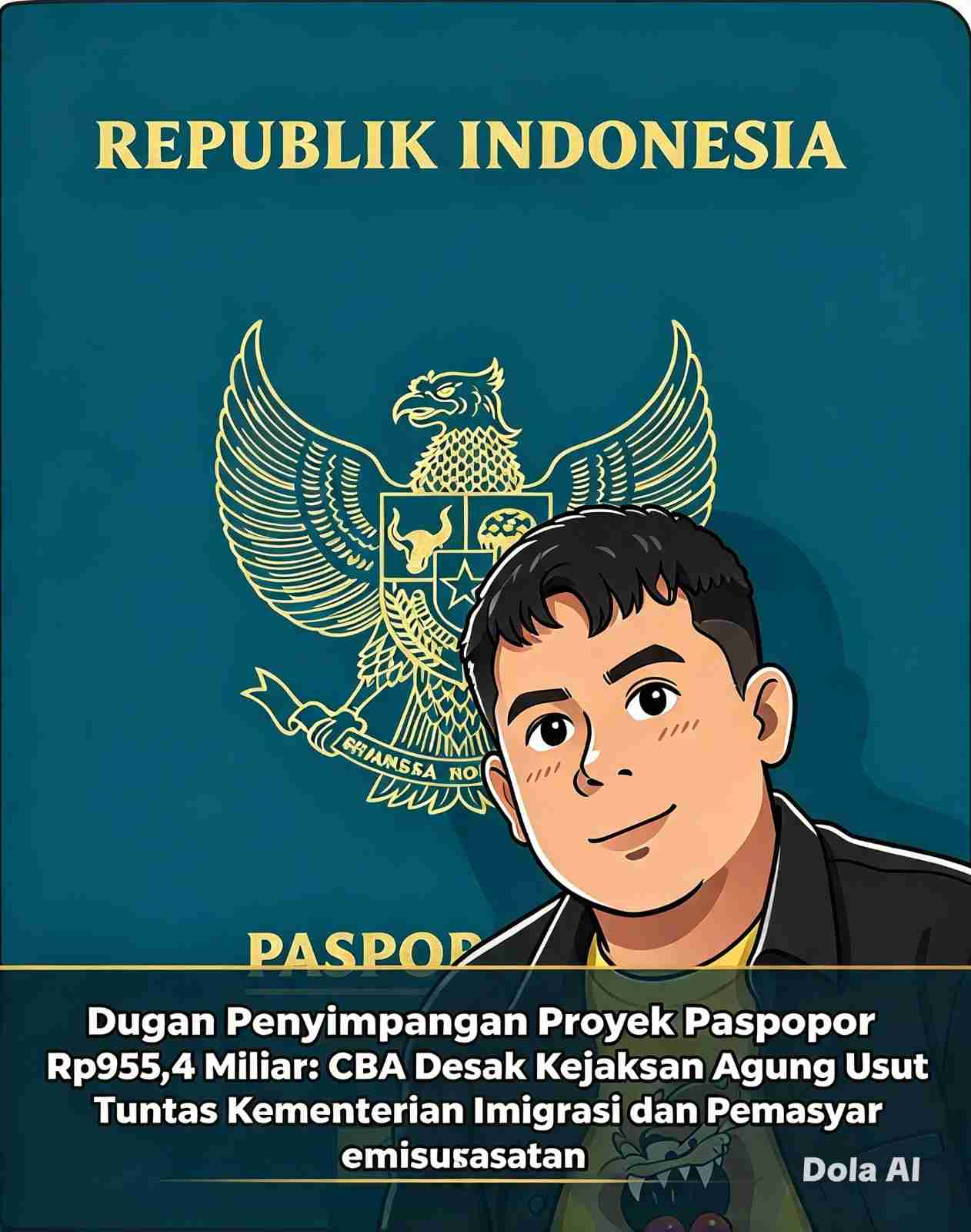 Dugaan Penyimpangan Proyek Paspor Rp955,4 Miliar: CBA Desak Kejaksaan Agung Usut Tuntas Kementerian Imigrasi dan Pemasyarakatan