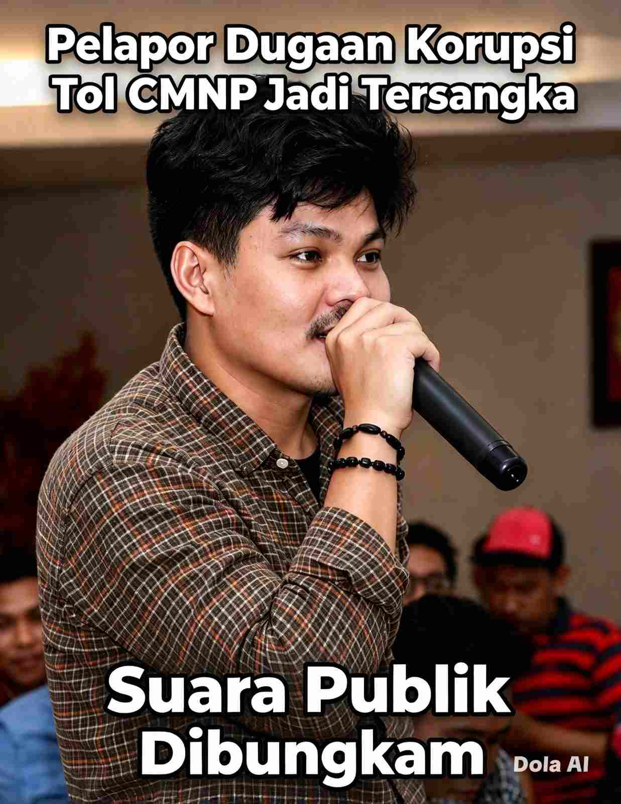 Pelapor Dugaan Korupsi Tol CMNP Jadi Tersangka, Suara Publik Dibungkam