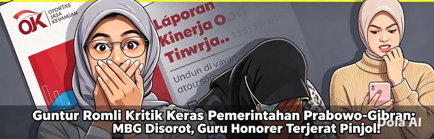 Guntur Romli Kritik Keras Pemerintahan Prabowo-Gibran: MBG Disorot, Guru Honorer Terjerat Pinjol!