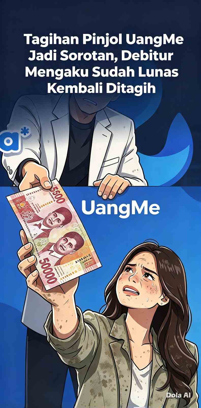 Tagihan Pinjol UangMe Jadi Sorotan, Debitur Mengaku Sudah Lunas Kembali Ditagih 