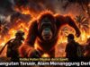 Ketika Hutan Dibakar demi Sawit: Orangutan Terusir, Alam Menanggung Derita