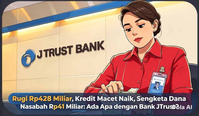 Rugi Rp428 Miliar, Kredit Macet Naik, Sengketa Dana Nasabah Rp41 Miliar: Ada Apa dengan Bank JTrust?