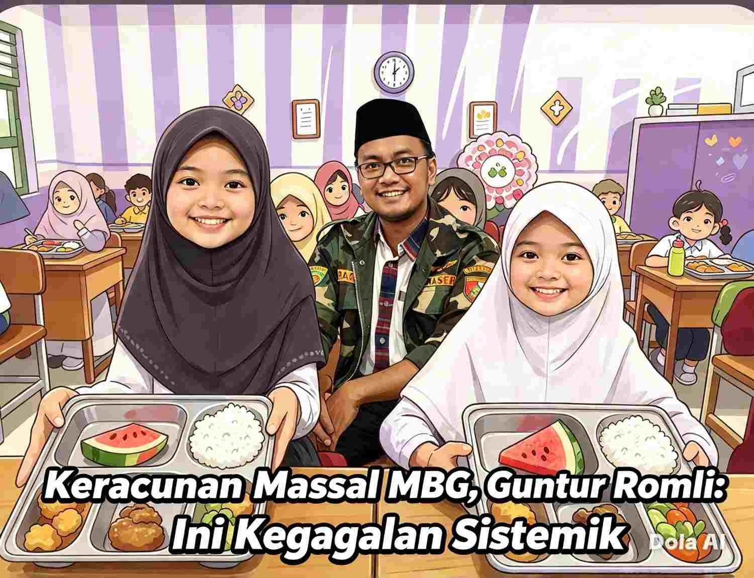 Keracunan Massal MBG, Guntur Romli: Ini Kegagalan Sistemik 
