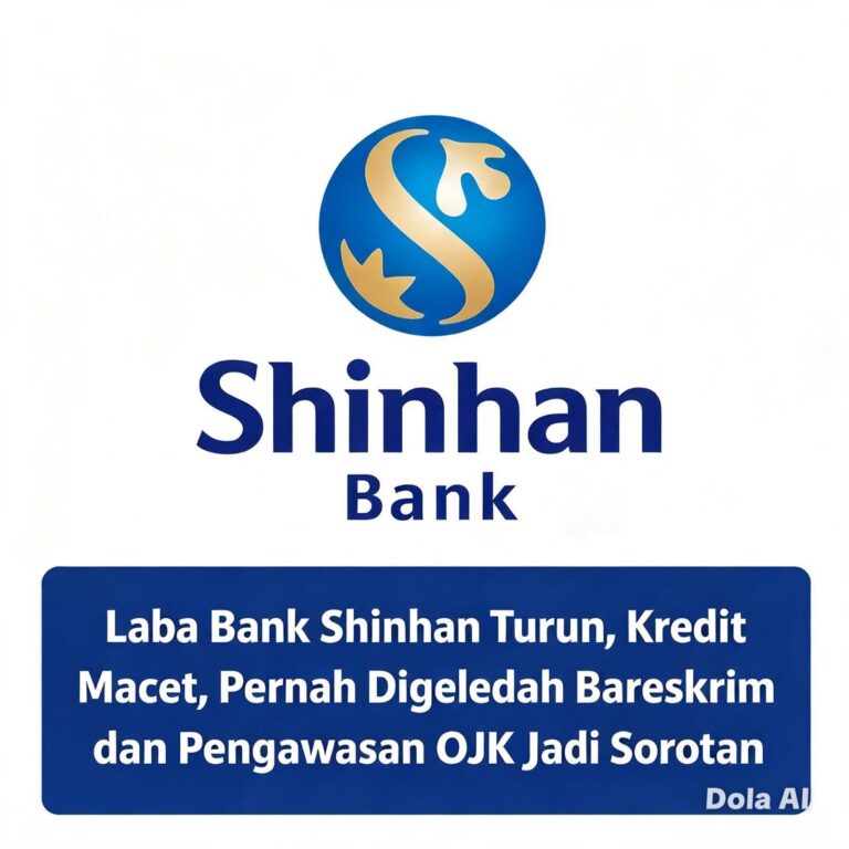Laba Bank Shinhan Turun, Kredit Macet, Pernah Digeledah Bareskrim dan Pengawasan OJK Jadi Sorotan
