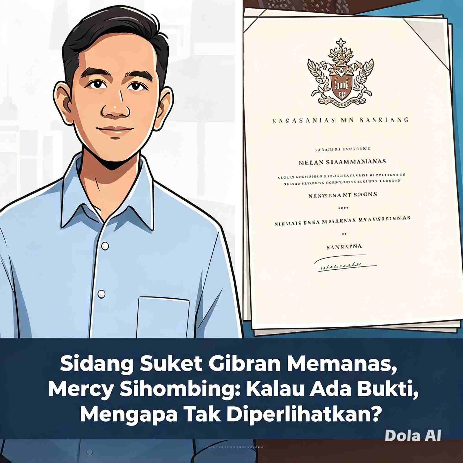 Sidang Suket Gibran Memanas, Mercy Sihombing: Kalau Ada Bukti, Mengapa Tak Diperlihatkan?