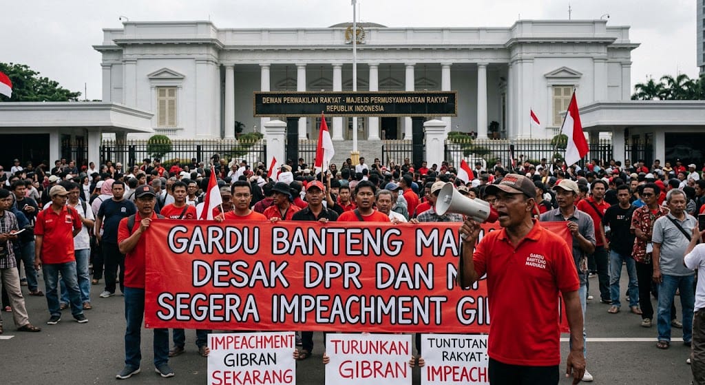 Gardu Banteng Marhaen Desak DPR dan MPR Segera Impeachment Gibran