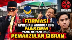 Jalih Pitoeng Apresiasi Keberanian Anggota DPR NasDem Usulkan Pemakzulan Gibran