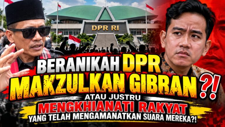 DPR di Persimpangan Gibran, FORMASI: Jangan Khianati Amanat Rakyat!
