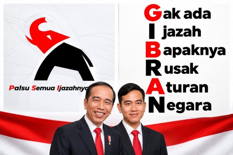 Warganet Sebut Gibran Singkatan dari Gak Ada Ijazah Bapaknya Rusak Aturan Negara