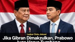 Laskar Cinta Jokowi: Jika Gibran Dimakzulkan, Prabowo Juga Harus Tumbang