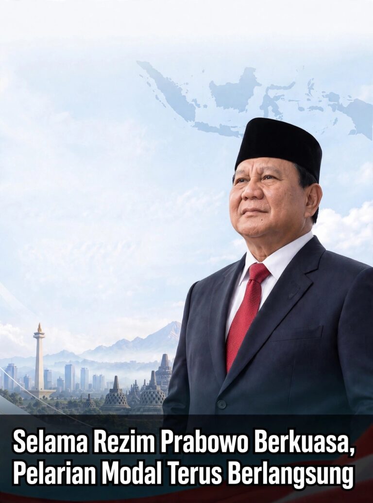 Ekonom Senior: Selama Rezim Prabowo Berkuasa, Pelarian Modal Terus Berlangsung