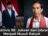 Aktivis 98: Jokowi dan Gibran Menjadi Musuh Rakyat