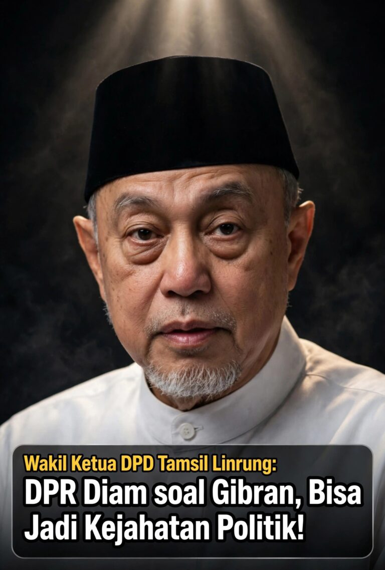 Tamsil Linrung Wakil ketua DPD RI