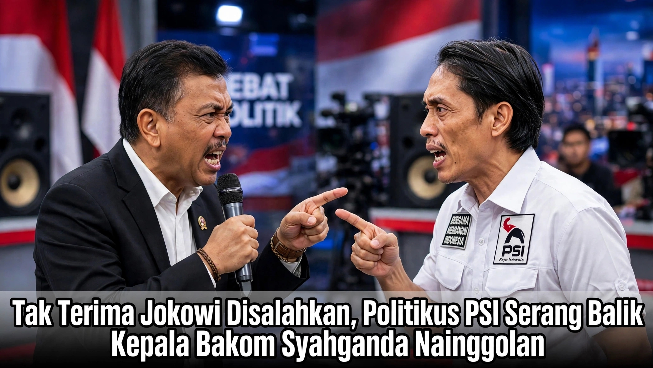 Tak Terima Jokowi Disalahkan, Politikus PSI Serang Balik Kepala Bakom Syahganda Nainggolan