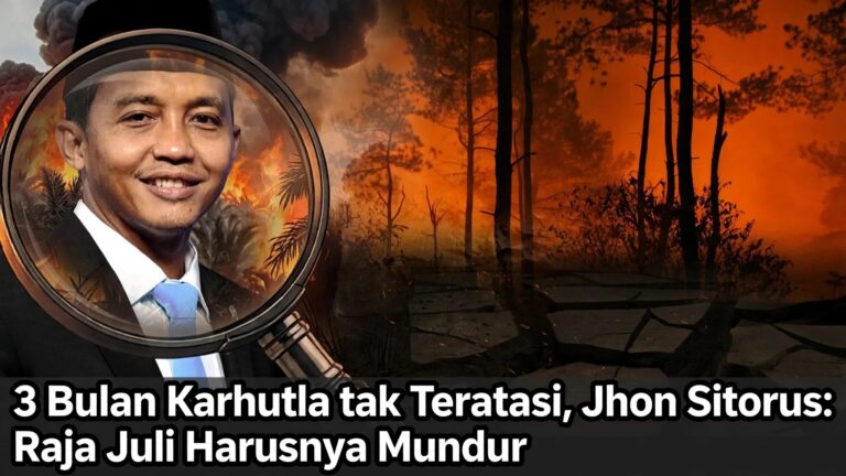 Menteri Kehutanan Raja Juli Antoni