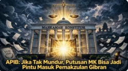 APIB: Jika Tak Mundur, Putusan MK Bisa Jadi Pintu Masuk Pemakzulan Gibran