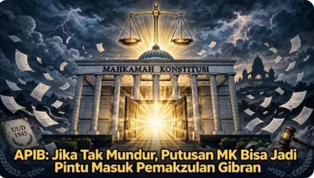APIB: Jika Tak Mundur, Putusan MK Bisa Jadi Pintu Masuk Pemakzulan Gibran