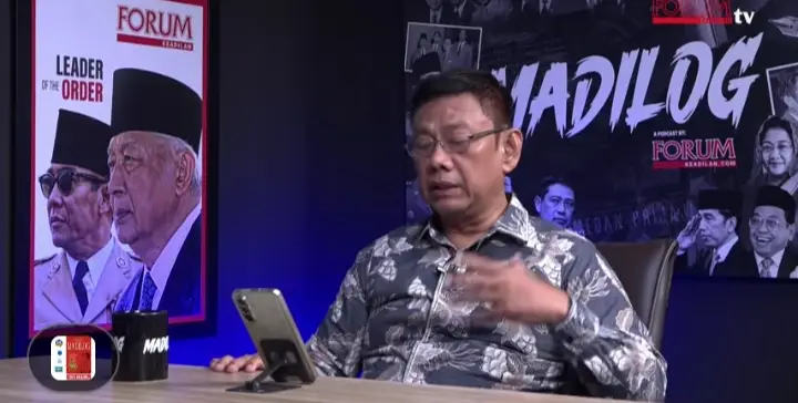 Pengamat politik dan militer Universitas Nasional (UNAS) Selamat Ginting